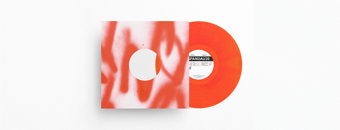  SPANDAU20 012 - Limited Edition, Mr. G, Elli Acula, FJAAK, Dajusch // 12" Orange Vinyl 